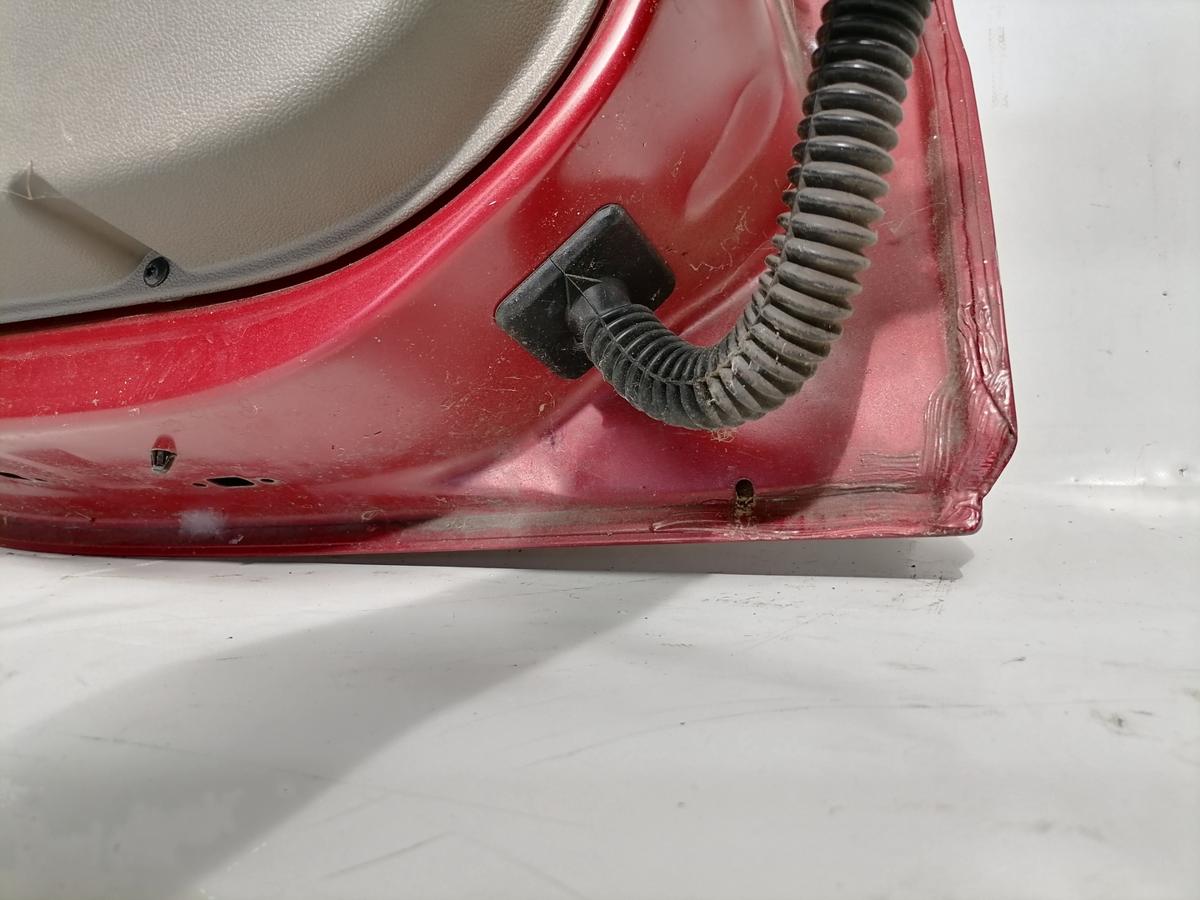 Renault Clio 3 original T&uuml;r hinten links TEB76 red of fire Bj.2006